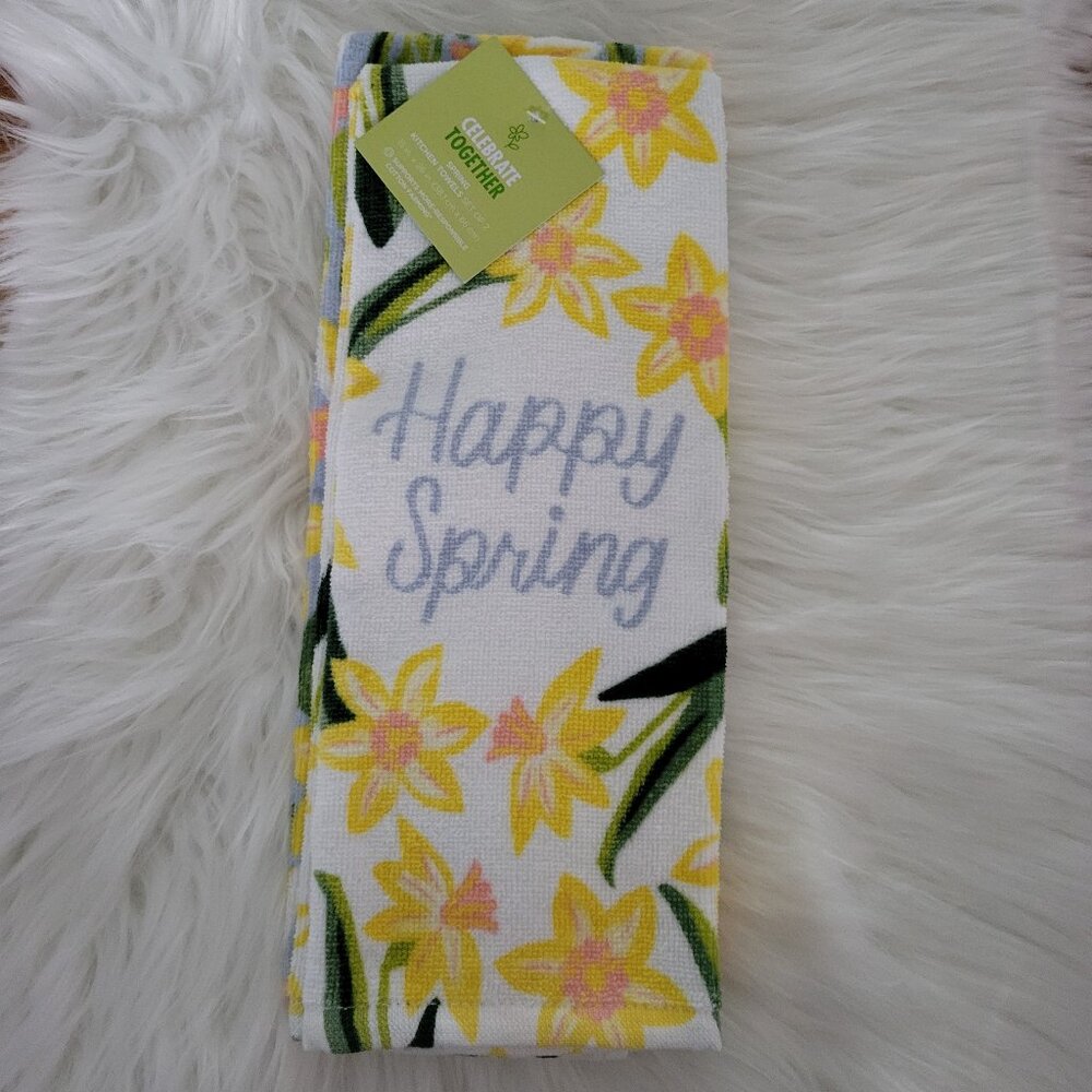 Happy Spring Kitchen Towel Set